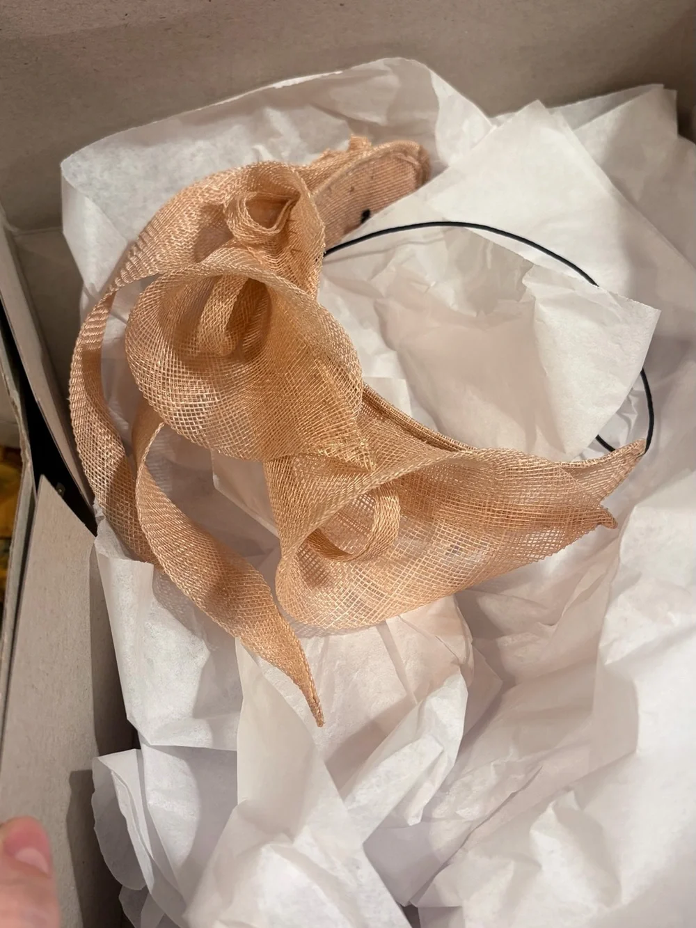 CUSTOM KENTUCKY DERBY FASTENER HAT / HEADPIECE